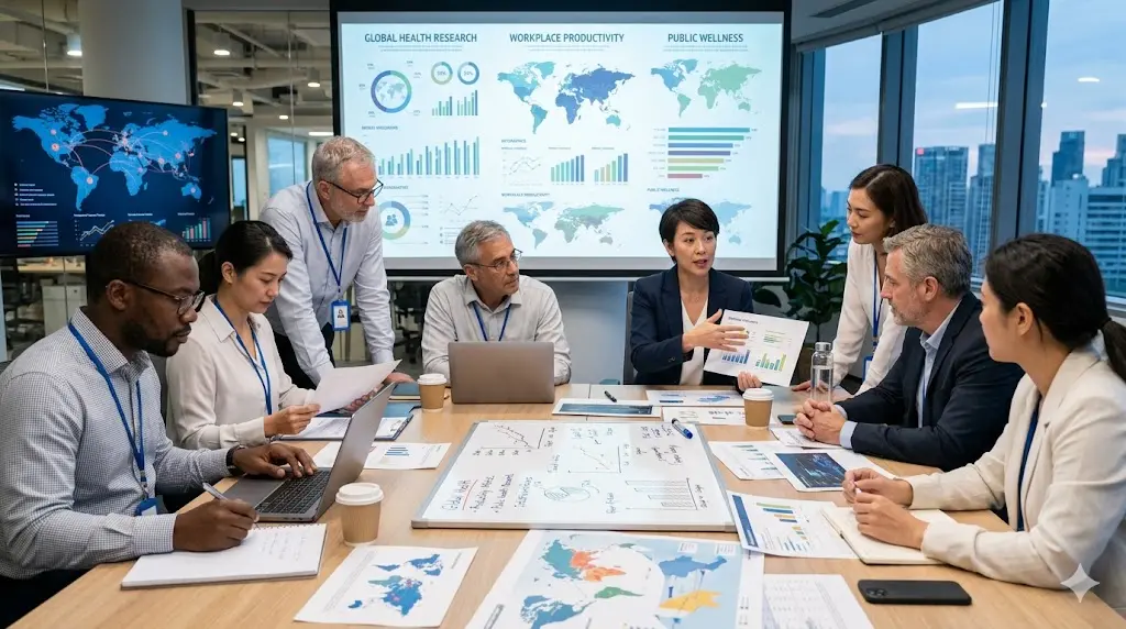 Global Health Research on Workplace Productivity and Public Wellness