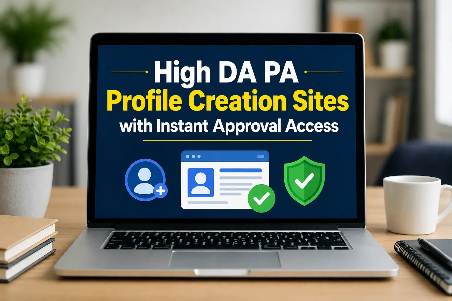 High DA PA Profile Creation Sites with Instant Approval Access