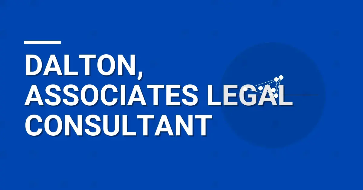 Dalton, Associates Legal Consultant