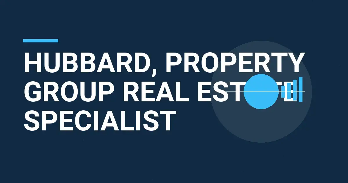 Hubbard, Property Group Real Estate Specialist