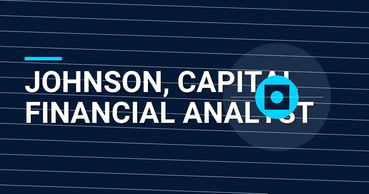 Johnson, Capital Financial Analyst